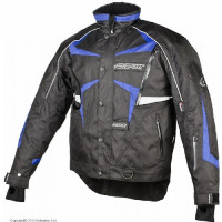 Снегоходная куртка ARCTIC черная/синяя