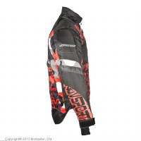 Снегоходная куртка Taiga, черная/красная