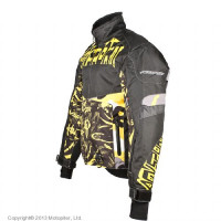 Снегоходная куртка Taiga, черная/желтая
